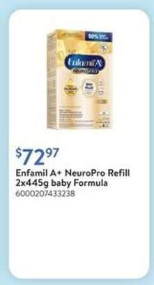 Enfamil A+ NeuroPro Refill 2x445g baby Formula