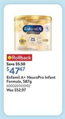 Enfamil A+ NeuroPro Infant Formula, 587g