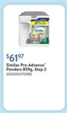 Similac Pro-Advance Powders 859g, Step 2