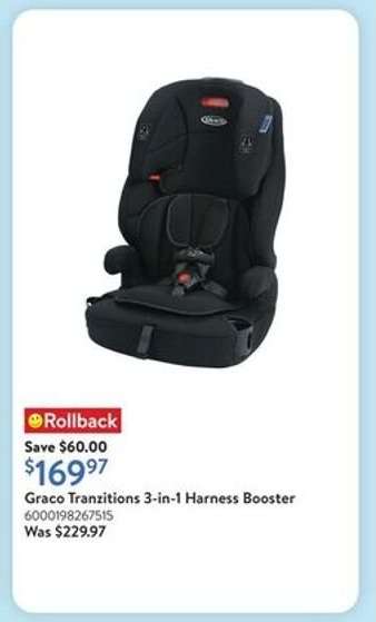 Graco Tranzitions 3-in-1 Harness Booster