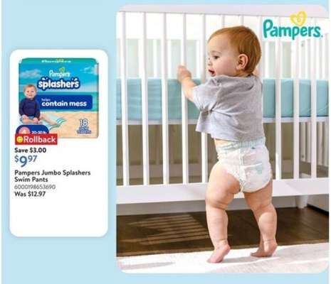 Pampers Jumbo Splashers Swim Pants