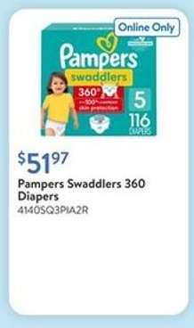 Pampers Swaddlers 360° Diapers