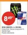 Regular Monster or/ou Red Bull