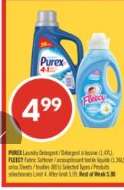 PUREX LAUNDRY DETERGENT