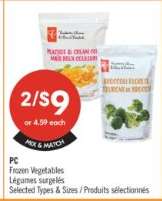 PC FROZEN VEGETABLES