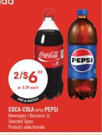 COCA-COLA or/and PEPSI