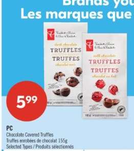 PC Chocolate Covered Truffles
