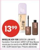 MAYBELLINE NEW YORK SUPERSTAY LUMI-MATTE Foundation
