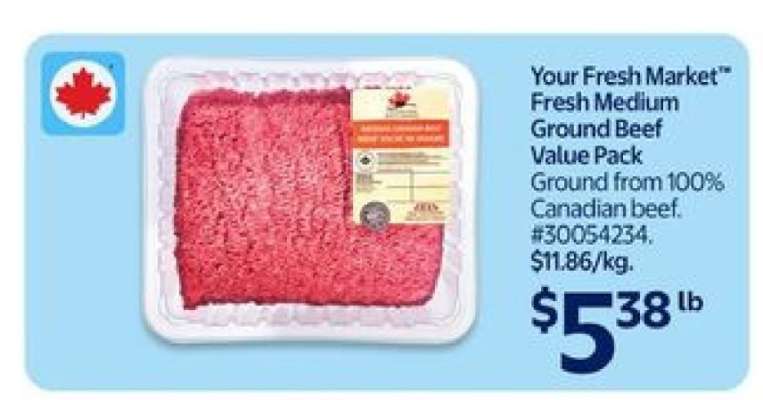 Your Fresh Market™ Fresh Medium Ground Beef Value Pack
