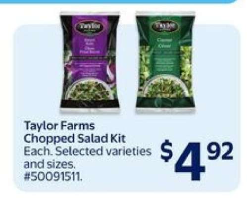 Taylor Farms Chopped Salad Kit