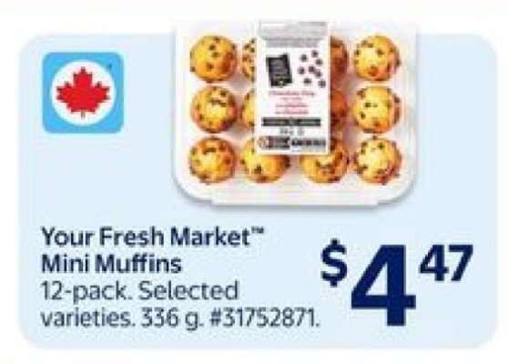 Your Fresh Market™ Mini Muffins