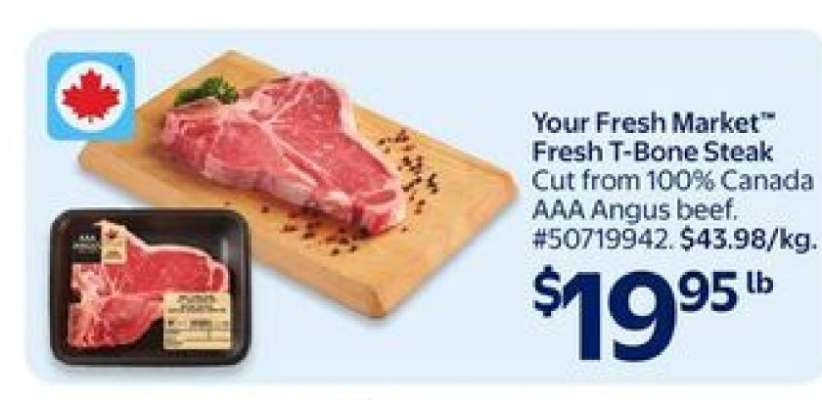 Your Fresh Market™ Fresh T-Bone Steak