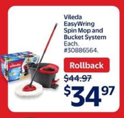 Vileda EasyWring Spin Mop and Bucket System