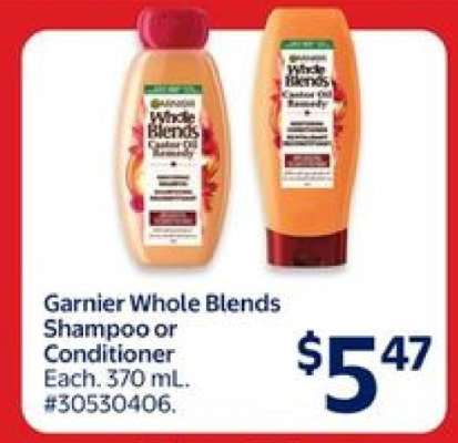 Garnier Whole Blends Shampoo or Conditioner