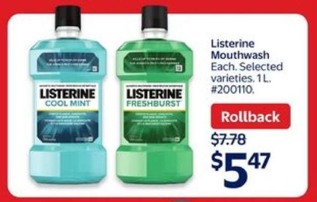LISTERINE MOUTHWASH