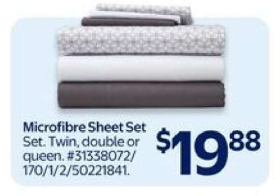 Microfibre Sheet Set