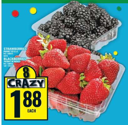 Strawberries and Blackberries
