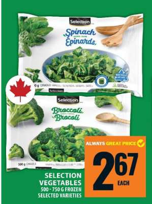 SELECTION VEGETABLES