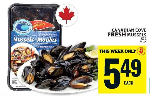 CANADIAN COVE FRESH MUSSELS