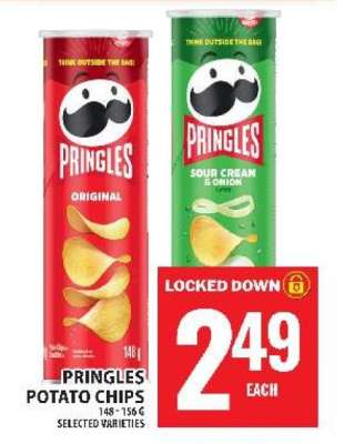 PRINGLES POTATO CHIPS