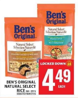 Ben's Original Natural Select Rice
