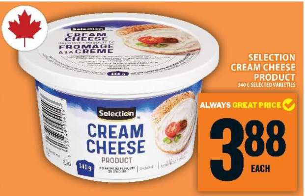 SELECTION CREAM CHEESE PRODUCT