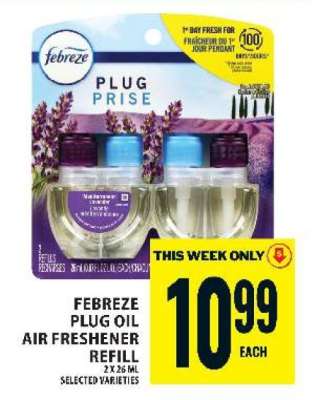 Febreze Plug Oil Air Freshener Refill
