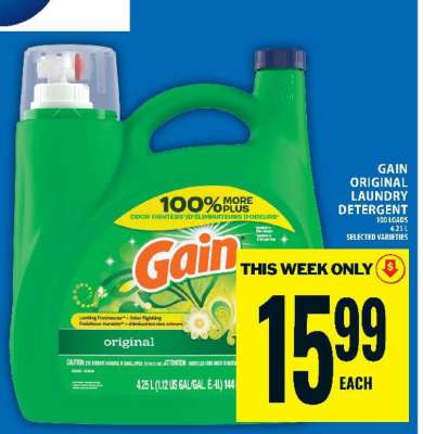 Gain Original Laundry Detergent