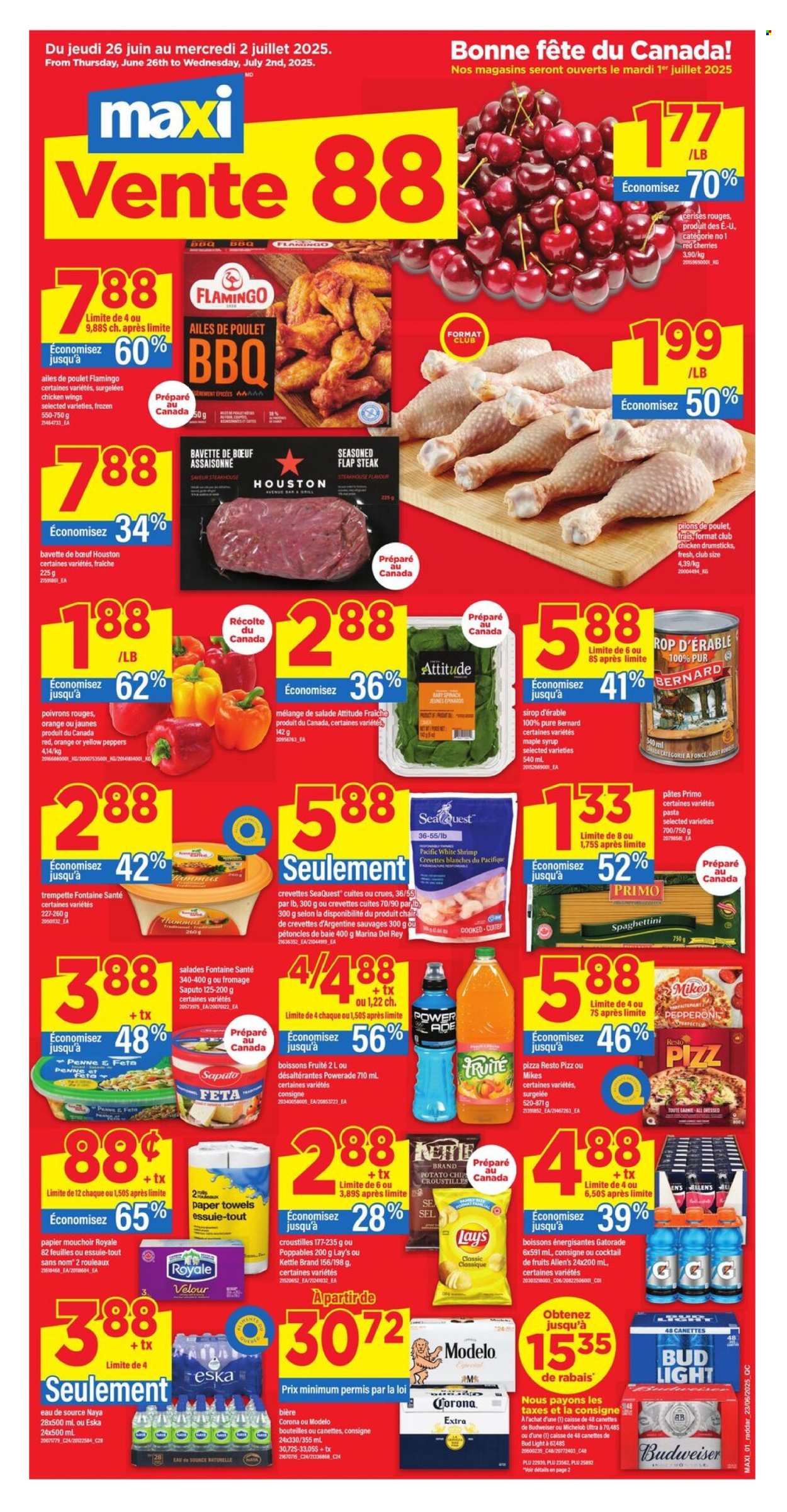 Maxi flyer - June 26, 2025 - July 02, 2025. Page 1
