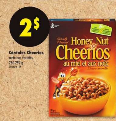 céréales Cheerios,