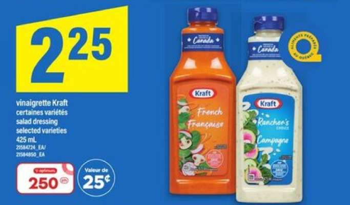 vinaigrette Kraft