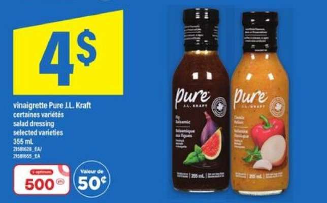 VINAIGRETTE PURE J.L. KRAFT