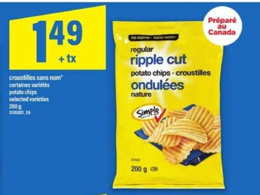 croustilles sans nom