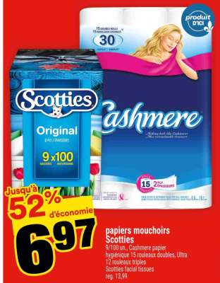 Papiers Mouchoirs Scotties