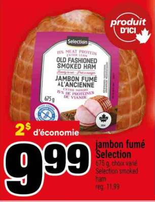 JAMBON FUMÉ SELECTION