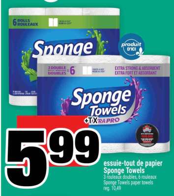 Sponge Towels