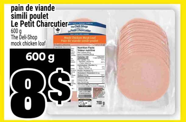 Le Petit Charcutier Mock Chicken Loaf