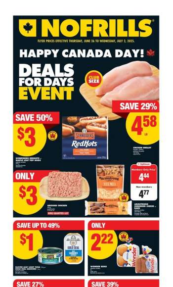 No Frills Flyer - June 26, 2025 - July 02, 2025.