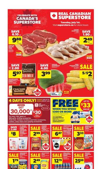 Real Canadian Superstore Flyer - June 26, 2025 - July 02, 2025.
