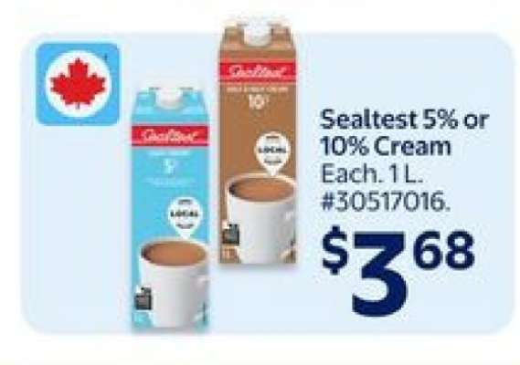 Sealtest 5% or 10% Cream