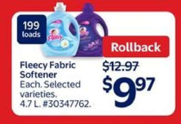 FLEECY FABRIC SOFTENER