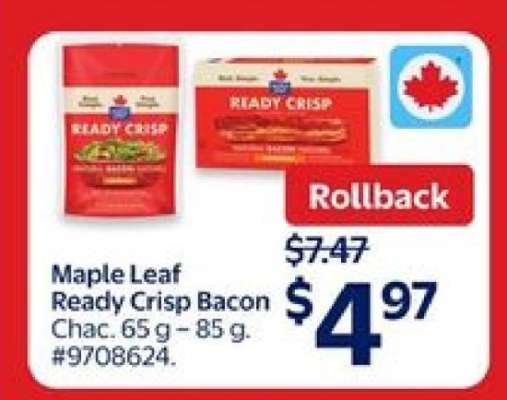 Maple Leaf Ready Crisp Bacon