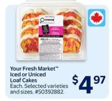 Your Fresh Market™ Iced or Uniced Loaf Cakes