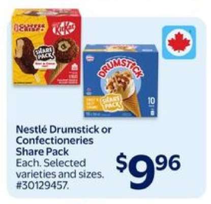 Nestlé Drumstick or Confectioneries Share Pack
