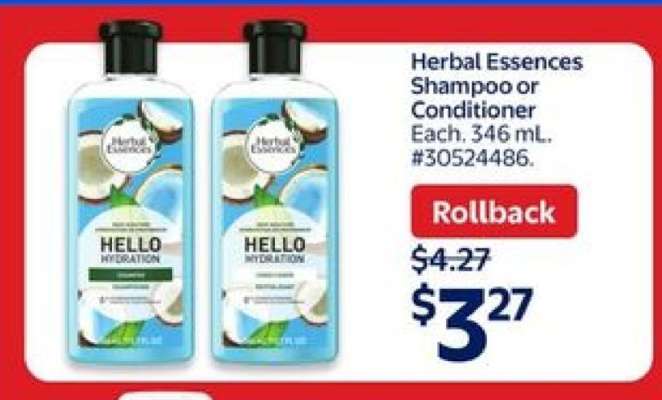 Herbal Essences Shampoo or Conditioner
