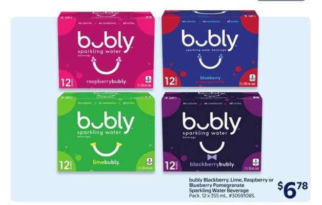 Bubly Sparkling Water