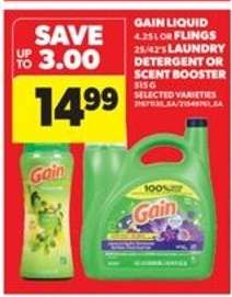 GAIN Liquid or Flings