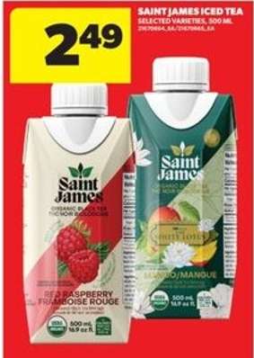 Saint James Iced Tea