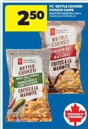 PC Kettle Cooked Potato Chips