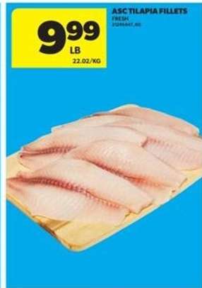 ASC Tilapia Fillets